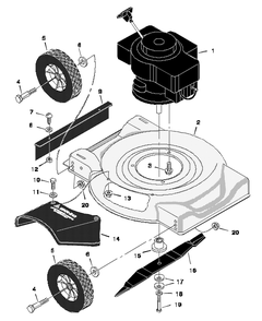 Part Location Diagram of F-97532 Murray Book, Instruction